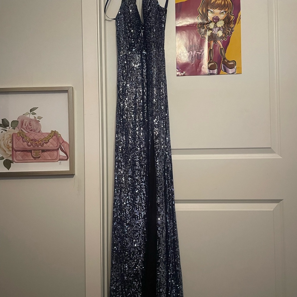 Sequin Evening Gown
